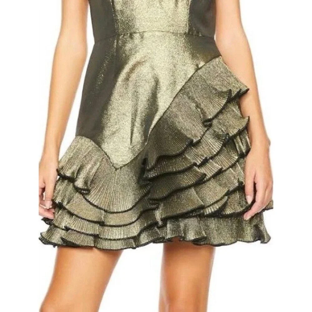 La Maison Talulah Golda Ruffle Mini Dress